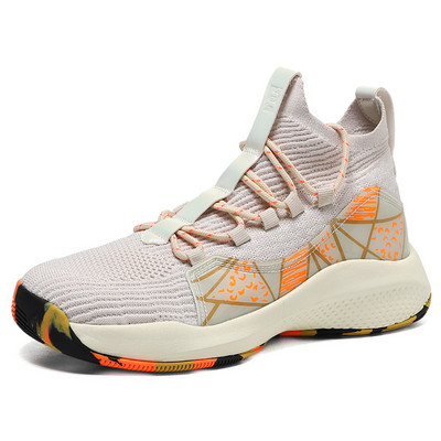 Vīriešu basketbola apavi elpojoši amortizatori, neslīdoši valkājami sporta apavi, sporta zāle, treniņi, sieviešu sporta apavi