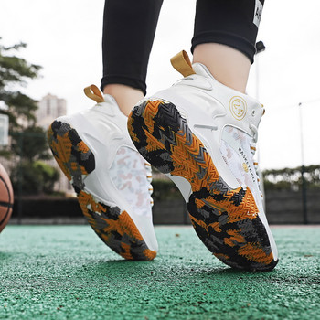 Ανδρικά ψηλοτάπητα παπούτσια μπάσκετ Ανδρικά γυναικεία ελαφριά αθλητικά παπούτσια μπάσκετ αναπνέοντα αθλητικά παπούτσια 35-45