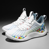 BOANXIL vasaras vīriešu sporta apavi āra amortizatori Nodilumizturīgi basketbola apavi Fitnesa treniņiem Sporta basketbola apavi