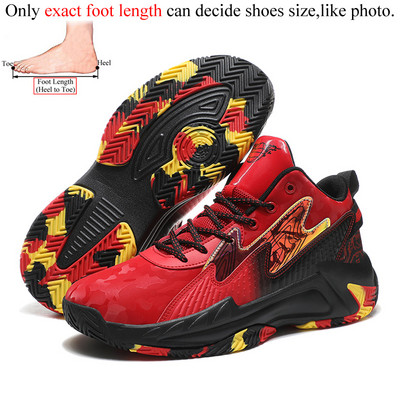 PU bőr férfi kosárlabdacipő magas felső szárú tornacipő férfi edzőcipő csúszásgátló Zapatillas Baloncesto Hombre