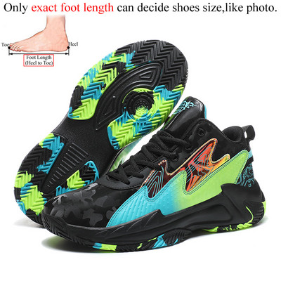 PU bőr férfi kosárlabdacipő magas felső szárú tornacipő férfi edzőcipő csúszásgátló Zapatillas Baloncesto Hombre