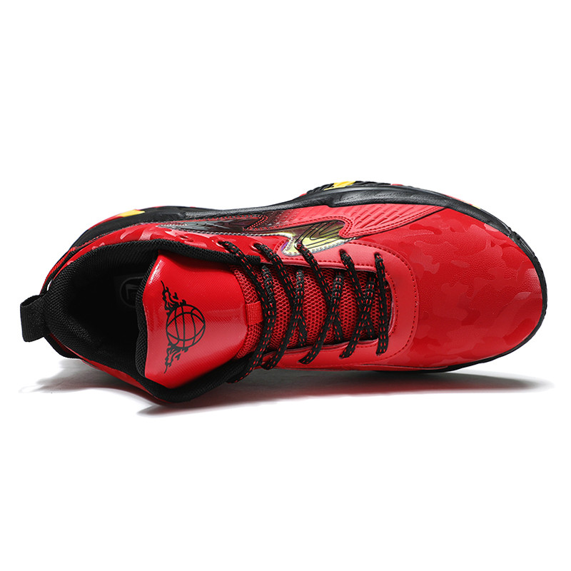 PU bőr férfi kosárlabdacipő magas felső szárú tornacipő férfi edzőcipő csúszásgátló Zapatillas Baloncesto Hombre