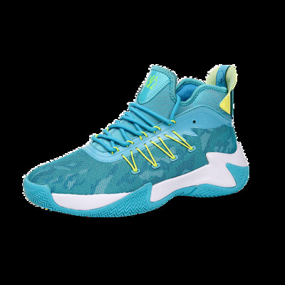 Dzelteni vīriešu basketbola apavi ar augstu augšdaļu, 2021. gada jauni sporta apavi Modes oriģinālie vīriešu basketbola apavi Augstas kvalitātes basketbola apavi