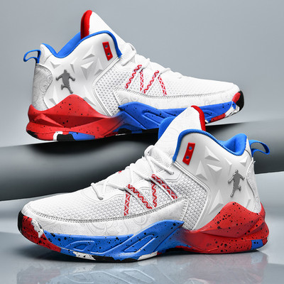 Vyriški krepšinio batai Aukštai kvėpuojantys vyriški batai kulkšnies Zapatillas Hombre Deportiva sportiniai dviejų atspalvių sportiniai batai vyrams Nauji
