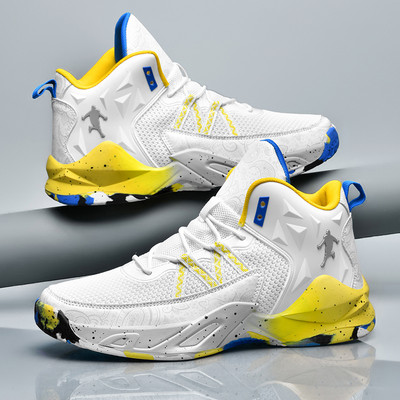 Vyriški krepšinio batai Aukštai kvėpuojantys vyriški batai kulkšnies Zapatillas Hombre Deportiva sportiniai dviejų atspalvių sportiniai batai vyrams Nauji