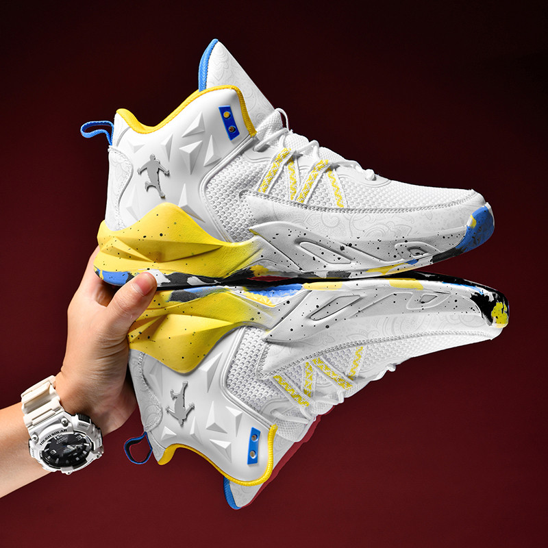 Vyriški krepšinio batai Aukštai kvėpuojantys vyriški batai kulkšnies Zapatillas Hombre Deportiva sportiniai dviejų atspalvių sportiniai batai vyrams Nauji