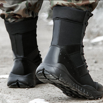 Καλοκαιρινές μπότες προπόνησης μάχης Ανδρικά Γυναικεία Προπόνηση Αναρρίχησης Ελαφριές μπότες τακτικής πεζοπορίας σε εξωτερικούς χώρους Αναπνεύσιμα πλέγματα Army Fan παπούτσια