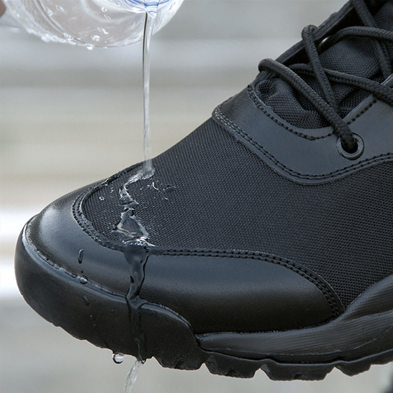 Vasaras cīņas zābaki Vīriešu sieviešu kāpšanas treniņi Viegli taktiskie zābaki āra pārgājieniem Elpojoši sietveida armijas fanu apavi