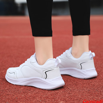 Υψηλής ποιότητας δερμάτινα αδιάβροχα παπούτσια για τρέξιμο Γυναικεία καλάθια μόδας Casual αθλητικά παπούτσια Γυναικεία ελαφριά αντιολισθητικά παπούτσια για τρέξιμο