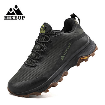 HIKEUP Υπαίθρια παπούτσια για τρέξιμο Ανδρικά Γυναικεία Αντιολισθητικά Πεζοπορία Κάμπινγκ Αθλητικό μονοπάτι Ανδρικά παπούτσια ασφαλείας Comfort Trekking αθλητικά παπούτσια