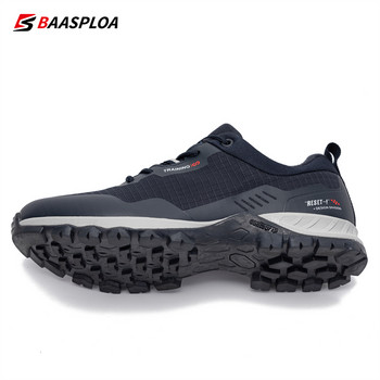 Baasploa Нови мъжки туристически обувки Модни водоустойчиви мъжки външни маратонки Удобни обувки Мъжки противоплъзгащи се износоустойчиви обувки