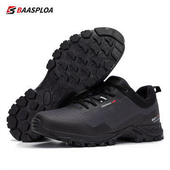 Baasploa New Man\'s Hiking Shoes Fashion Αδιάβροχα ανδρικά πάνινα παπούτσια για εξωτερικούς χώρους Άνετα παπούτσια ανδρικά αντιολισθητικά υποδήματα ανθεκτικά στη φθορά