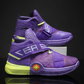 Unisex Augstas Violetas Basketbola Kurpes Vīriešiem Pievelkamās Vīriešu Sporta Apavi Profesionāli Trenaži Apavi Sieviešu Izmērs 36-44