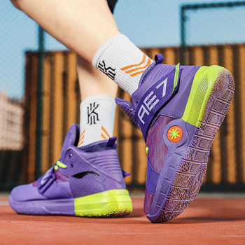 Unisex High Top Purple Αθλητικά Παπούτσια Μπάσκετ Ανδρικά Slip-on Chunky Ανδρικά Αθλητικά Παπούτσια Επαγγελματικά παπούτσια Γυναικεία Μέγεθος 36-44