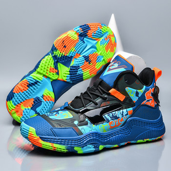 2022 Мъжки баскетболни обувки Дамски омекотяващи носими спортни обувки Тренировъчни спортни баскетболни маратонки Размер 36-45