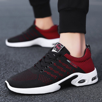 2021 Мъжки обувки за бягане Дишащи мъжки спортни мрежести обувки Леки маратонки Мъжки удобни спортни обувки