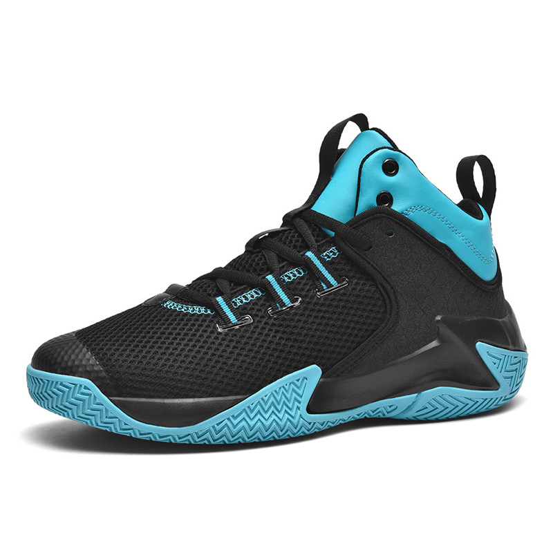 Légáteresztő férfi hálós kosárlabdacipők Férfi magas szárú tornacipők 2022 új, nagy méretű