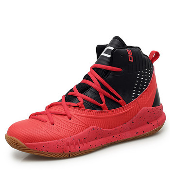 Професионални баскетболни обувки Мъжки нова тенденция Атлетични тренировъчни кожени баскетболни маратонки Дамски двойки Неплъзгащи се спортни обувки 45