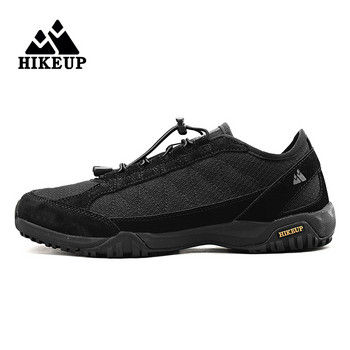 Ανδρικά παπούτσια πεζοπορίας HIKEUP Αθλητικά παπούτσια για πεζοπορία από ύφασμα με αναπνεύσιμο διχτυωτό ύφασμα Αθλητικά για άντρες Άνετο αναπνεύσιμο παπούτσι πεζοπορίας