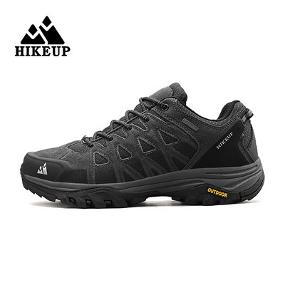 Ανδρικά παπούτσια πεζοπορίας HIKEUP New Arrival Ανδρικά παπούτσια πεζοπορίας Breathable Lace Up Trekking Ανδρικά πάνινα παπούτσια τουρισμού αναρρίχησης εξωτερικού χώρου για άνδρες