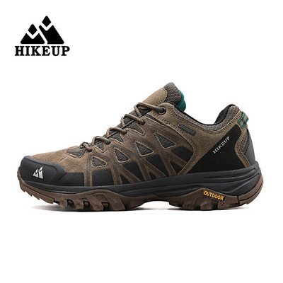 Ανδρικά παπούτσια πεζοπορίας HIKEUP New Arrival Ανδρικά παπούτσια πεζοπορίας Breathable Lace Up Trekking Ανδρικά πάνινα παπούτσια τουρισμού αναρρίχησης εξωτερικού χώρου για άνδρες