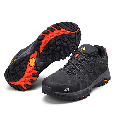 Ανδρικά παπούτσια πεζοπορίας HIKEUP New Arrival Ανδρικά παπούτσια πεζοπορίας Breathable Lace Up Trekking Ανδρικά πάνινα παπούτσια τουρισμού αναρρίχησης εξωτερικού χώρου για άνδρες