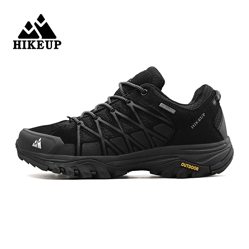 Ανδρικά παπούτσια πεζοπορίας HIKEUP New Arrival Ανδρικά παπούτσια πεζοπορίας Breathable Lace Up Trekking Ανδρικά πάνινα παπούτσια τουρισμού αναρρίχησης εξωτερικού χώρου για άνδρες