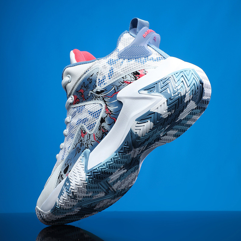 2023 m. Nauji vyriški, moteriški, lengvi krepšinio batai, orui pralaidūs, patogūs sportiniai batai Unisex treniruotėms sportiniai sportbačiai