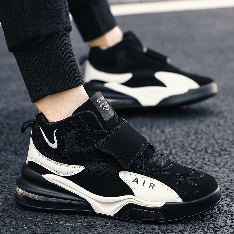 Rudens jauni polsterējoši Jor basketbola apavi vīriešiem Kvalitatīvas zamšādas ādas basketbola kedas Vīriešu elpojoši āra sporta apavi