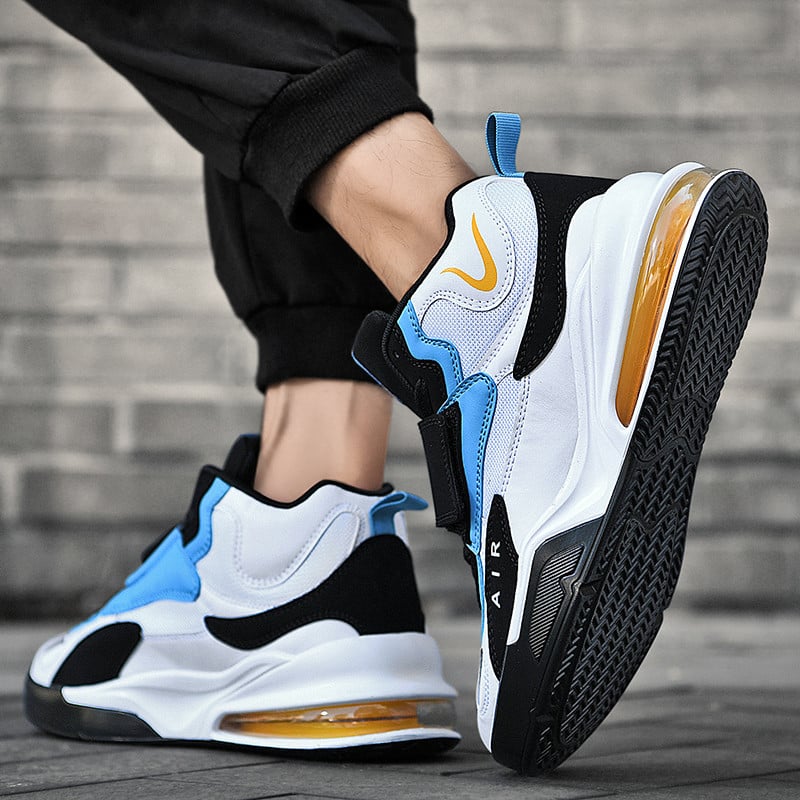 Rudens jauni polsterējoši Jor basketbola apavi vīriešiem Kvalitatīvas zamšādas ādas basketbola kedas Vīriešu elpojoši āra sporta apavi