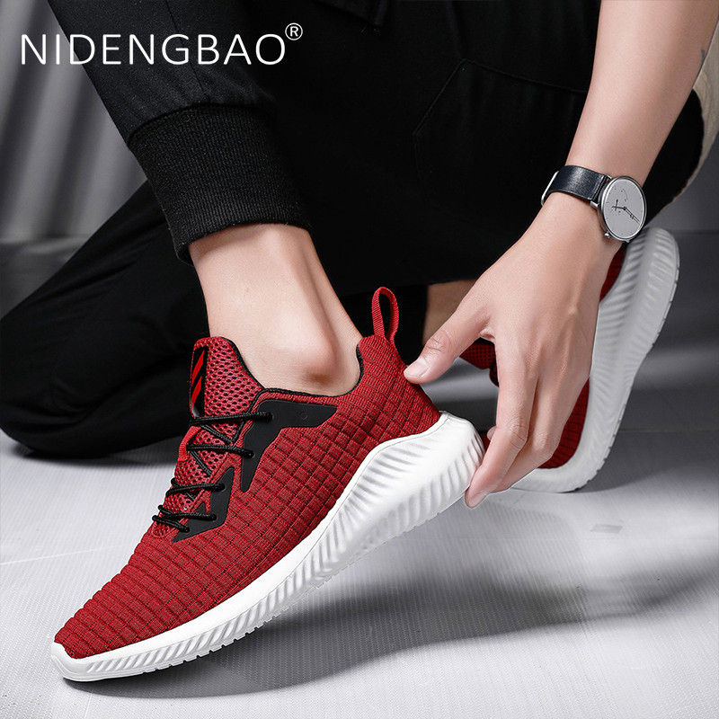 Férfi futócipők légáteresztő könnyű kültéri sport Férfi gyalogló kocogás edzőcipők 39-46 Chaussure Homme