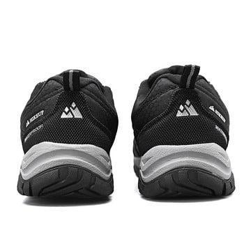 HIKEUP Мъжки туристически обувки Издръжливи спортни обувки за ходене на открито Трекинг маратонки за мъже Риболов Къмпинг Джогинг Мрежест плат