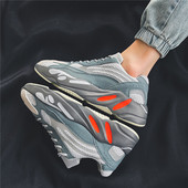 A Vīriešu skriešanas apavi Amortizējoši skriešanas sporta apavi Elpojošs sieta treniņš āra sporta apavi pastaigu apavi