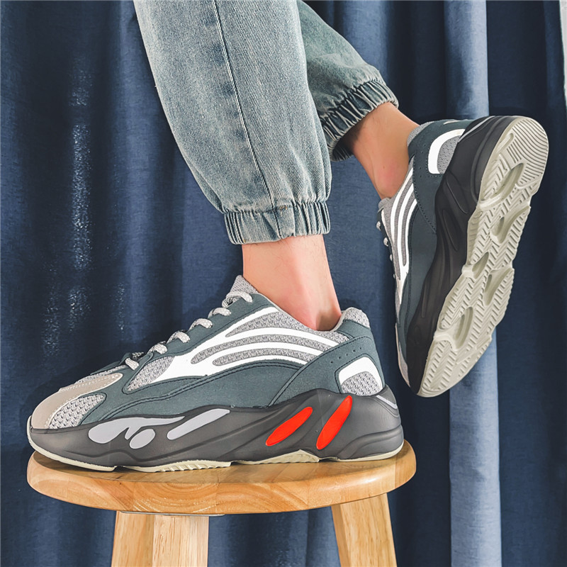 A Vīriešu skriešanas apavi Amortizējoši skriešanas sporta apavi Elpojošs sieta treniņš āra sporta apavi pastaigu apavi