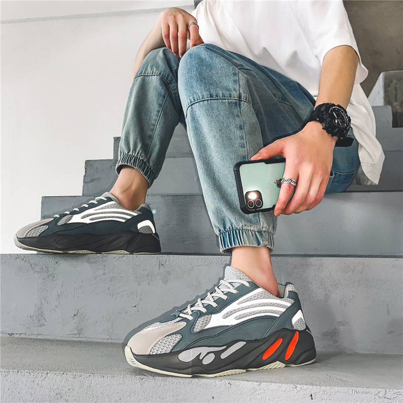 A Vīriešu skriešanas apavi Amortizējoši skriešanas sporta apavi Elpojošs sieta treniņš āra sporta apavi pastaigu apavi