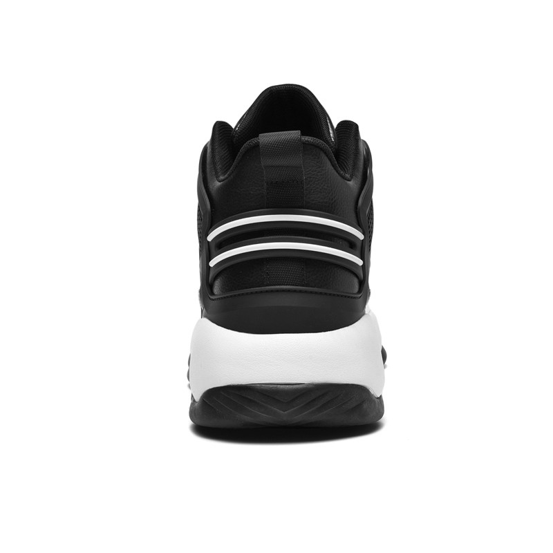 Férfi Mircofiber bőr magas felső kosárlabdacipő cipők sportkosár Homme plusz nagy méret 48 49