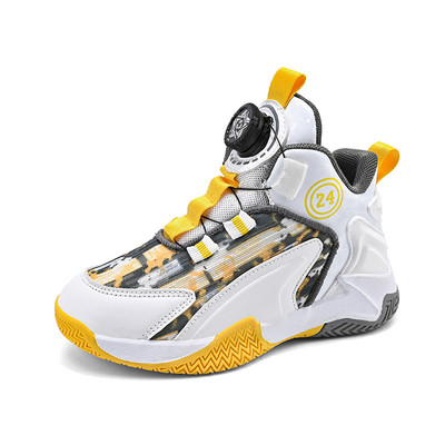 Új design stílusú kosárlabdacipők gyerekeknek fiúknak csúszásmentes tornacipők légáteresztő divatos sportcipők divat sport gyerekcipők