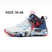 Xiaomi Camouflage férfi női kosárlabdacipők fiúknak légáteresztő csúszásmentes hordható sportcipők sportcipők