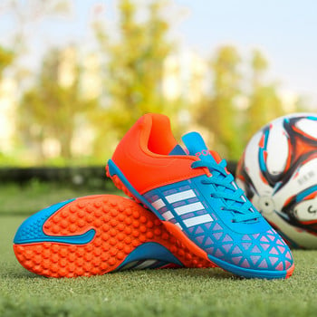 Футболни обувки Society Kids Неплъзгащи се футболни обувки Training TF/AG Futsal Shoes Boys Chuteira Campo Sports Turf Футболни маратонки