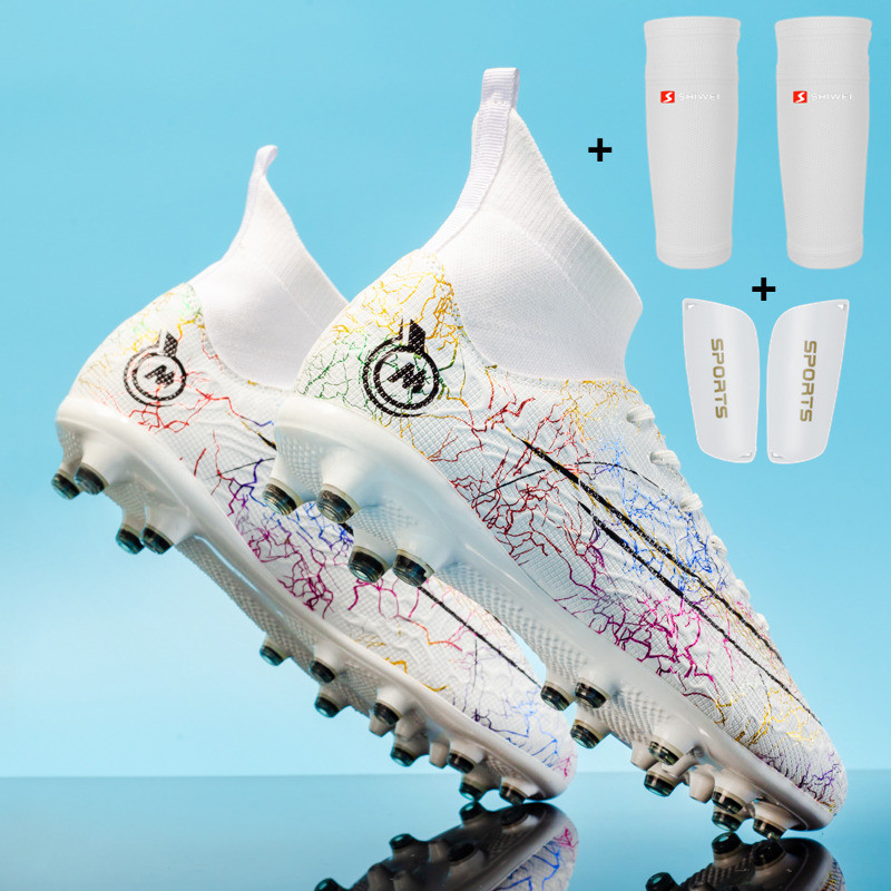 ALIUPS 33-46 Professzionális Gyerek Foci Cipők Futball Cipők Férfi Foci Futsal Cipők Sport Cipők Gyerekek Fiúk Futball Klipszek