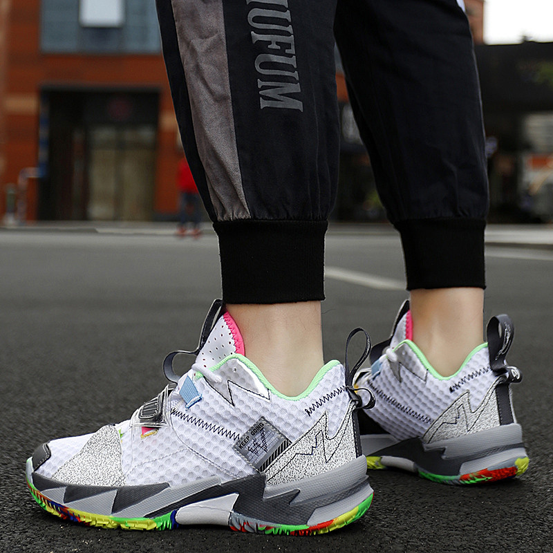 Új férfi profi kosárlabdacipő Férfi szabadtéri edzés kosárlabdacipő tornacipő kosárlabdacipő 36-45 méret