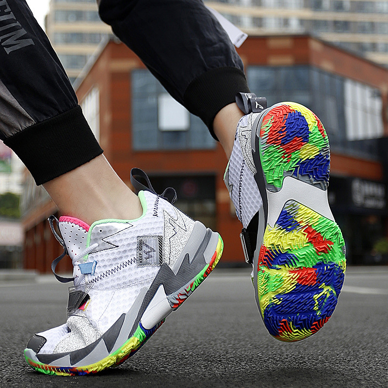 Új férfi profi kosárlabdacipő Férfi szabadtéri edzés kosárlabdacipő tornacipő kosárlabdacipő 36-45 méret