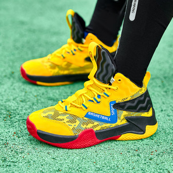 Έφηβοι Παιδικά Παπούτσια Μπάσκετ Αναπνεύσιμα Αθλητικά Υπαίθρια Περιστασιακά Παιδικά Διχτυωτά Παπούτσια Ανθεκτικά στη χρήση Running Boys Girl Sneakers