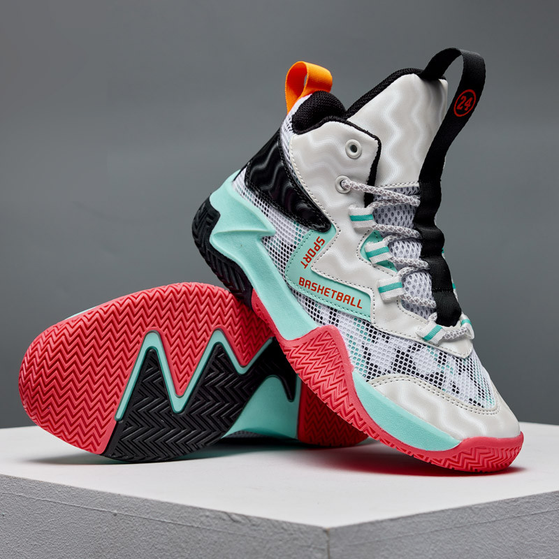 Teismeliste laste korvpallijalatsid hingavad välispordid vabaaja laste võrkjalatsid Kulumiskindlad jooksupoiste tüdrukute tossud