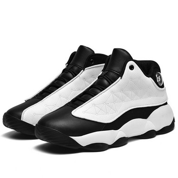 Високи неплъзгащи се баскетболни обувки за тренировки Баскетболни маратонки Мъжки модни шевове Баскетболни обувки Големи размери Спортни обувки