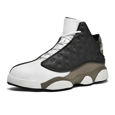 Augstas augšdaļas Neslīdoši basketbola treniņu apavi Basketbola kedas Vīriešu modes sašūšanas basketbola apavi Liela izmēra sporta apavi