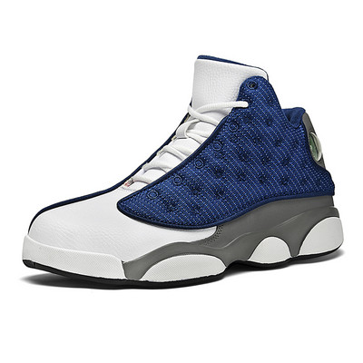 Augstas augšdaļas Neslīdoši basketbola treniņu apavi Basketbola kedas Vīriešu modes sašūšanas basketbola apavi Liela izmēra sporta apavi