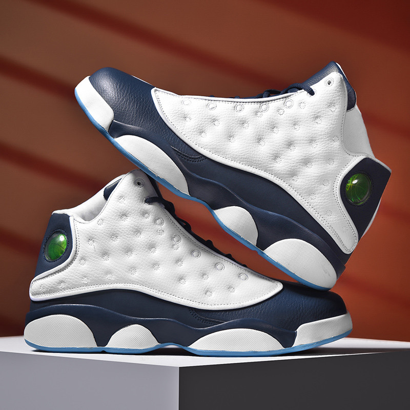 Augstas augšdaļas Neslīdoši basketbola treniņu apavi Basketbola kedas Vīriešu modes sašūšanas basketbola apavi Liela izmēra sporta apavi