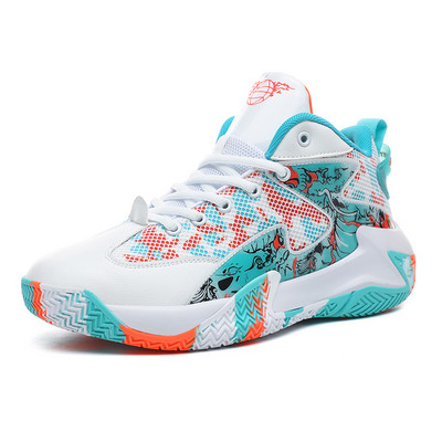 Zīmola vīriešu sieviešu vieglās basketbola apavi Elpojoši komfortabli sporta apavi Unisex neitrāli treniņu sporta apavi