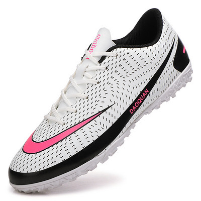 BINBINNIAO Vīriešu futbola apavi īpaši vieglie futbola zābaki, bērnu, zēnu kedas, neslīdoši AG/TF futbola apavi, liela izmēra 32-47